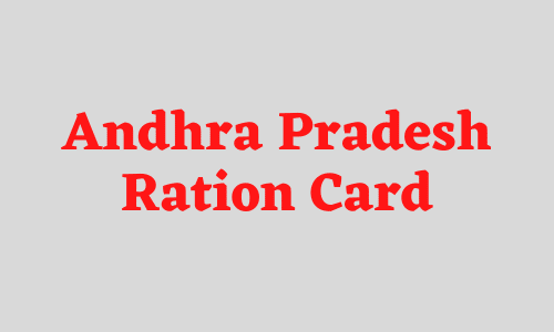Andhra Pradesh Ration Card 