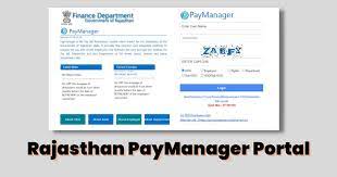 Pay manager Rajasthan Portal